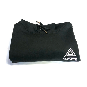 Elevate Records Hoodie, Black